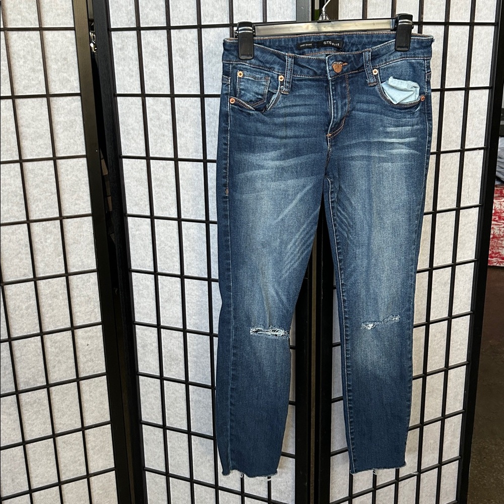 STS Blue Denim Jeans with Copper Accents